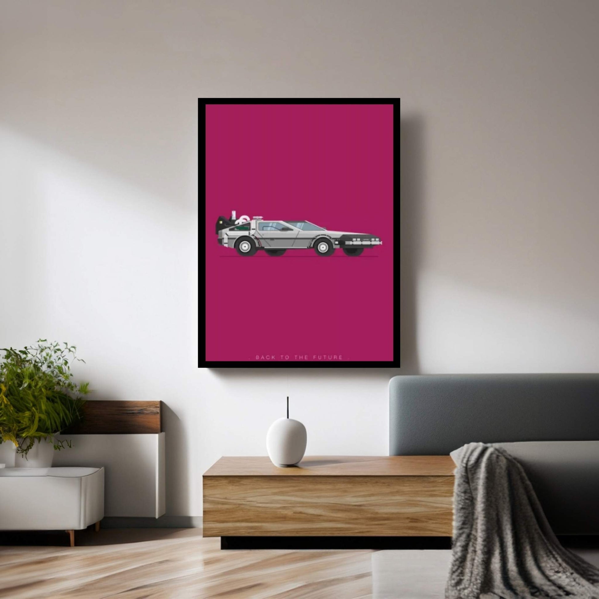 Back To The Future Canvas Wall Art - Y Canvas