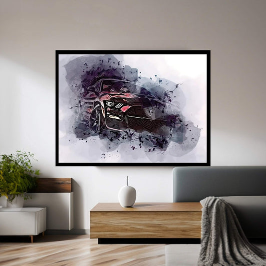 Ford Mustang Shelby Gt500 Canvas Wall Art - Y Canvas