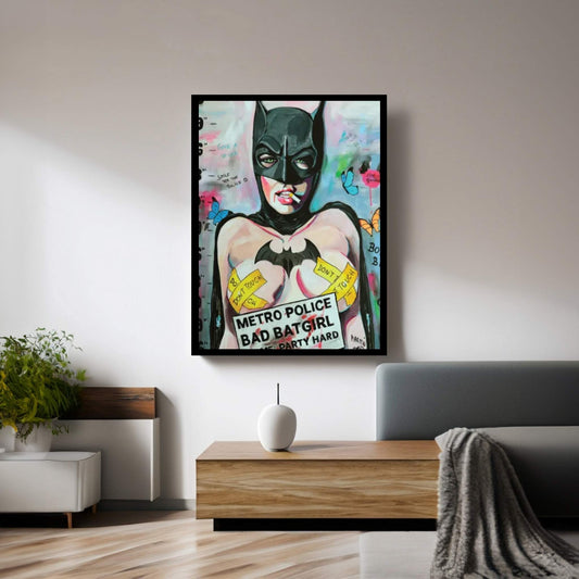 Batgirl Canvas Wall Art - Y Canvas