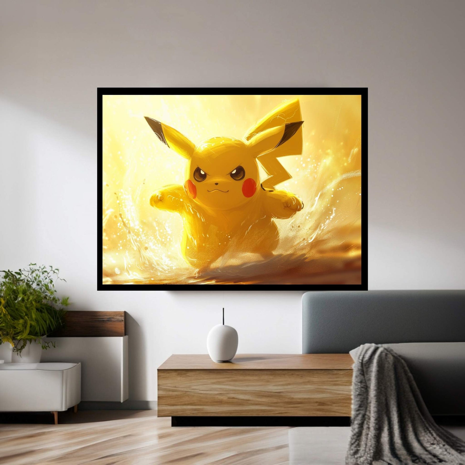 Pokémon - Pikachu Canvas Wall Art - Y Canvas