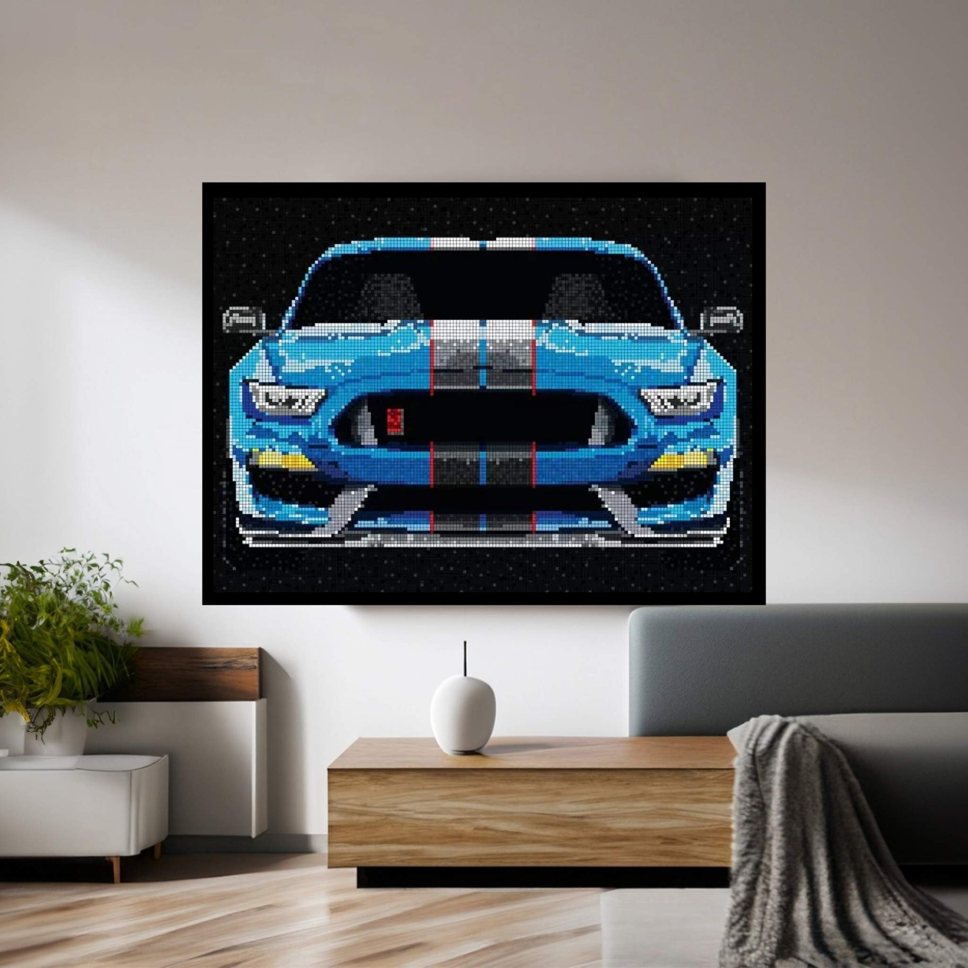 Mustang Canvas Wall Art - Y Canvas