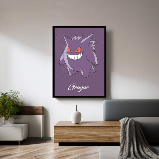 Pokémon - Gengar Canvas Wall Art - Y Canvas