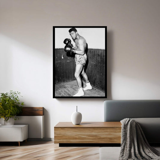 Winner of Golden Gloves Heavyweight Title, 1960 Canvas Wall Art - Y Canvas