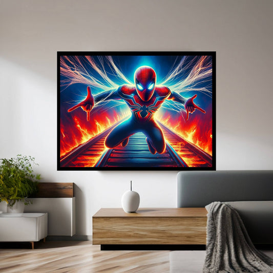 Spiderman Canvas Wall Art - Y Canvas