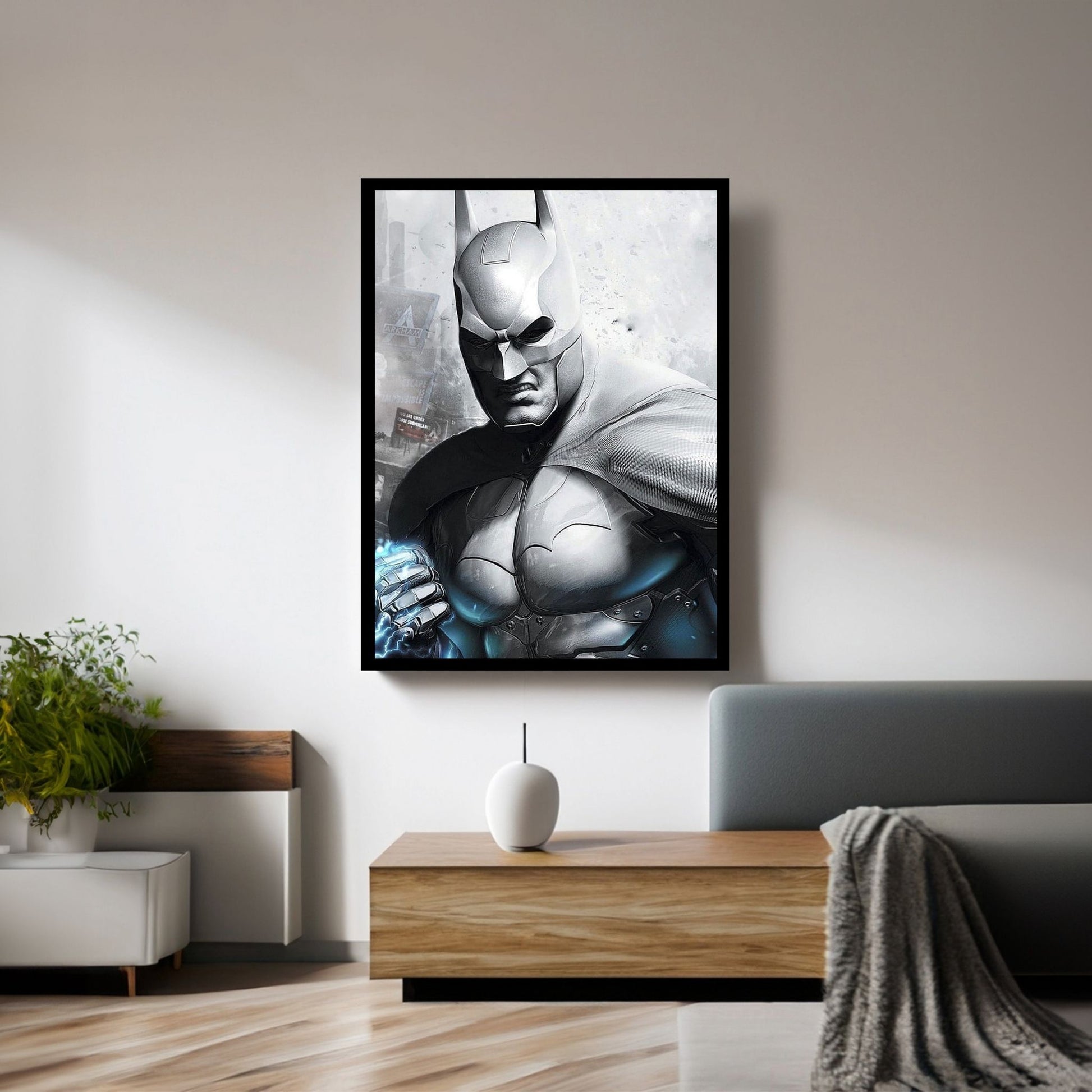 Batman Canvas Wall Art - Y Canvas