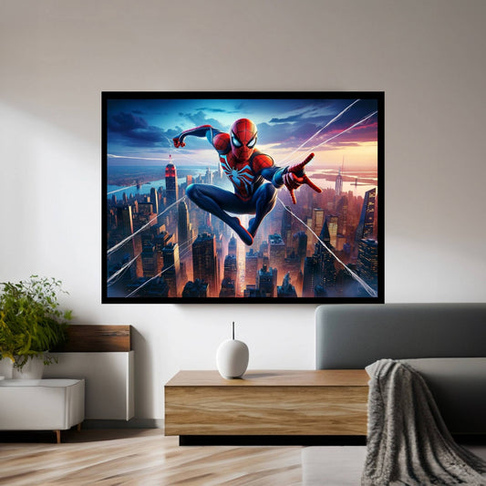 Spiderman Canvas Wall Art - Y Canvas