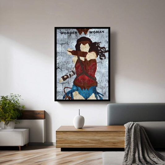 Wonder Woman Canvas Wall Art - Y Canvas