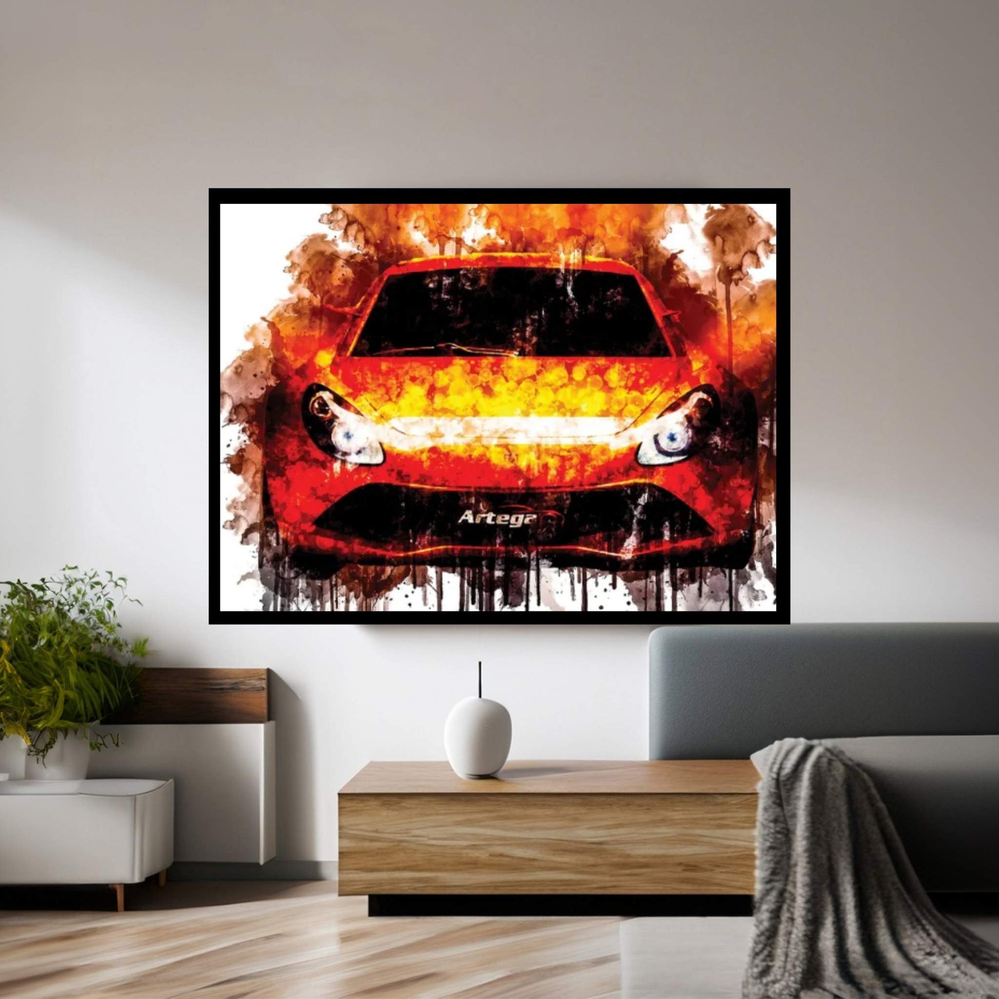 2017 Artega Scalo Superelletra Canvas Wall Art - Y Canvas