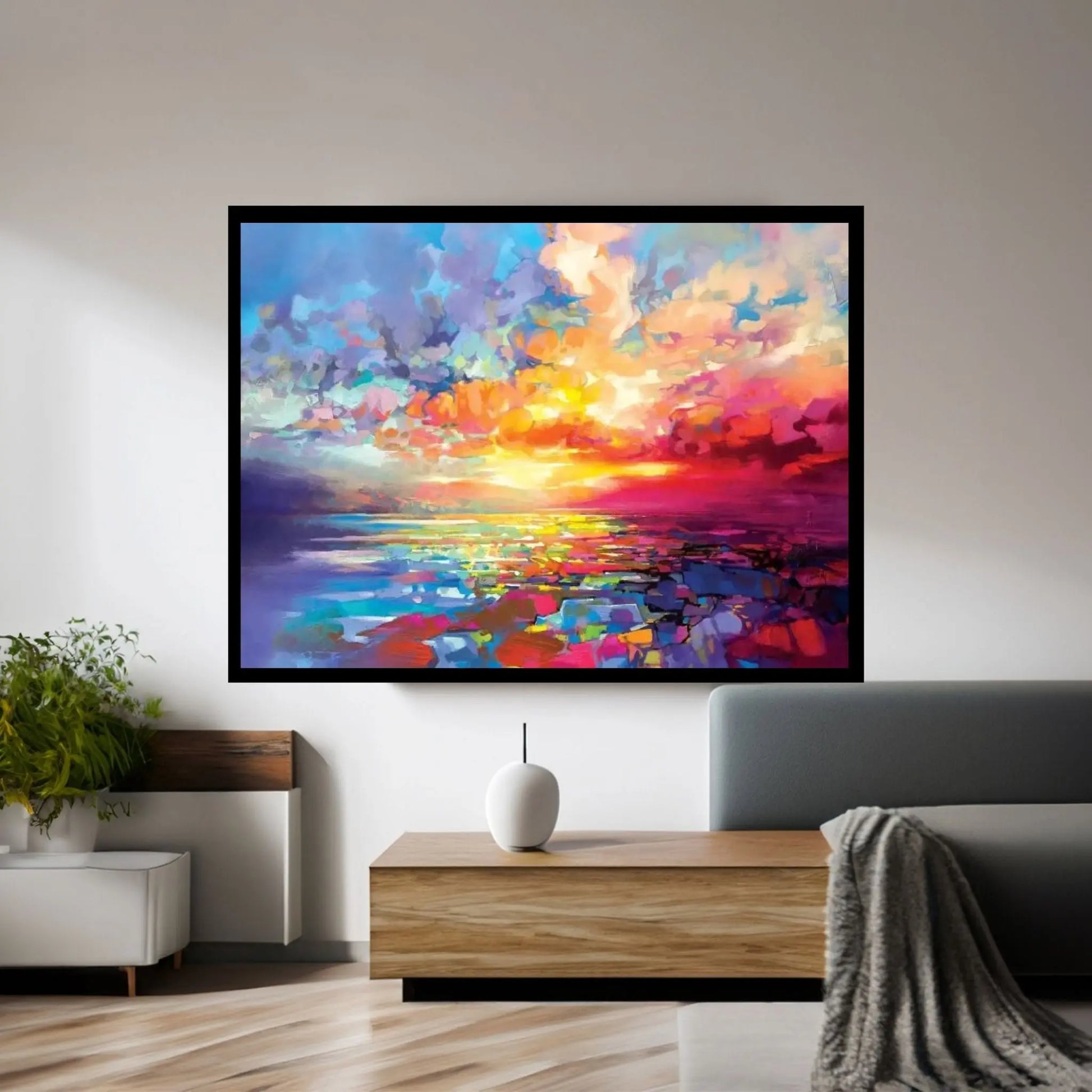 Loch Ness Euphoria Canvas Wall Art - Y Canvas