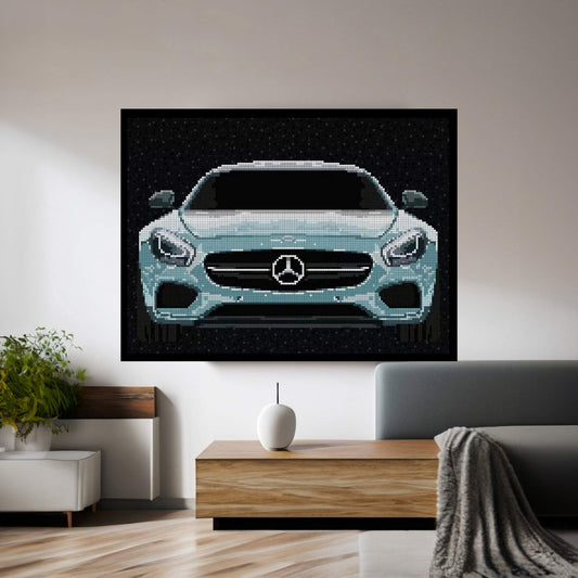 AMG GT Canvas Wall Art - Y Canvas