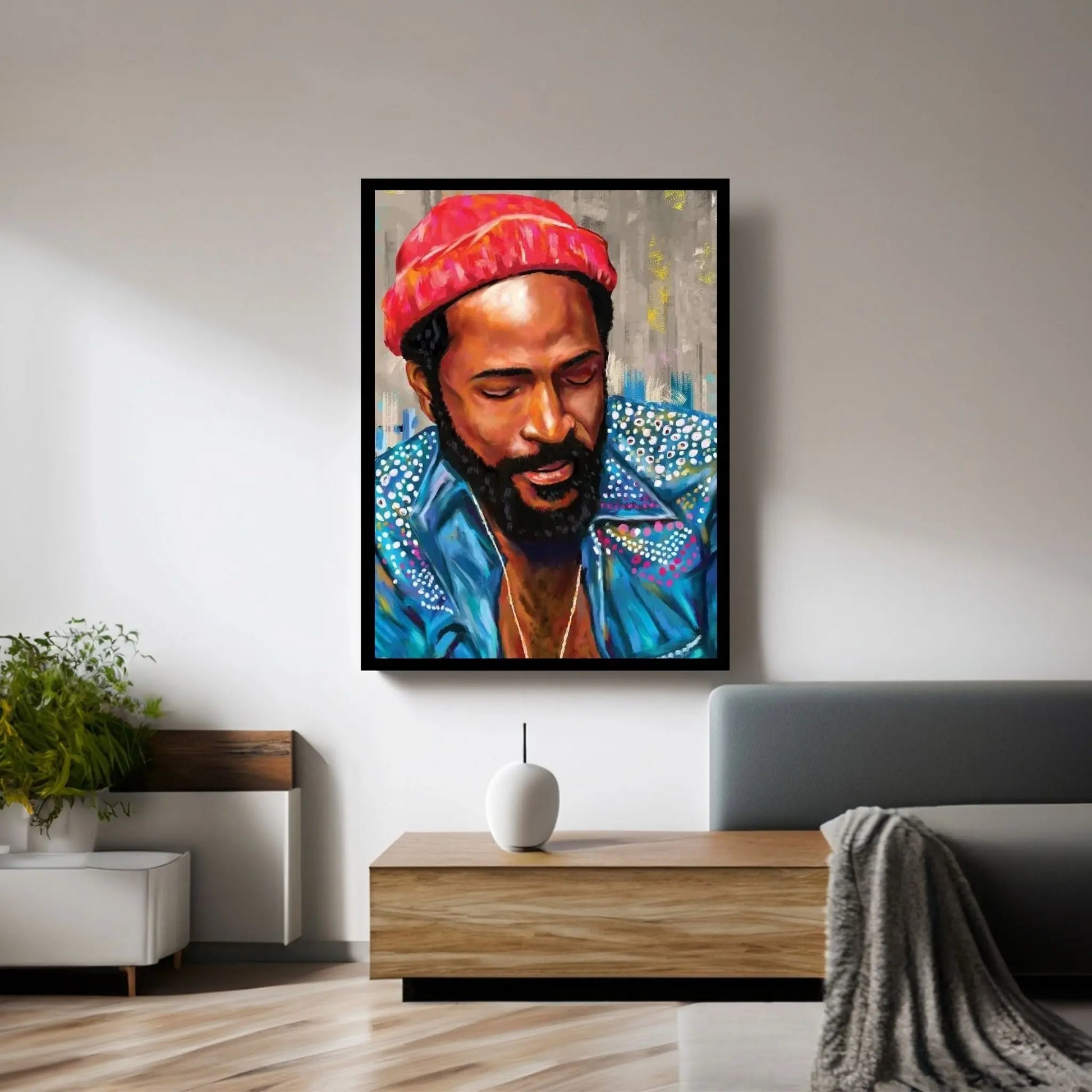 Marvin Gaye Canvas Wall Art - Y Canvas