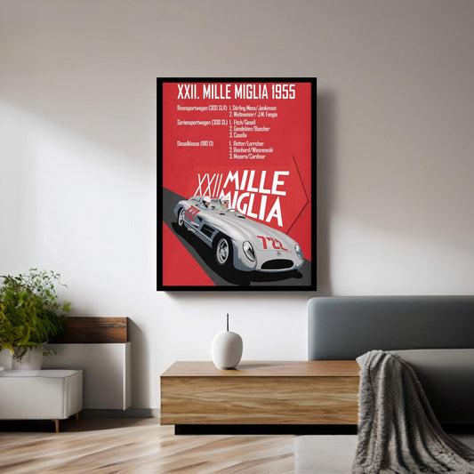 Mille Miglia XXII Canvas Wall Art - Y Canvas