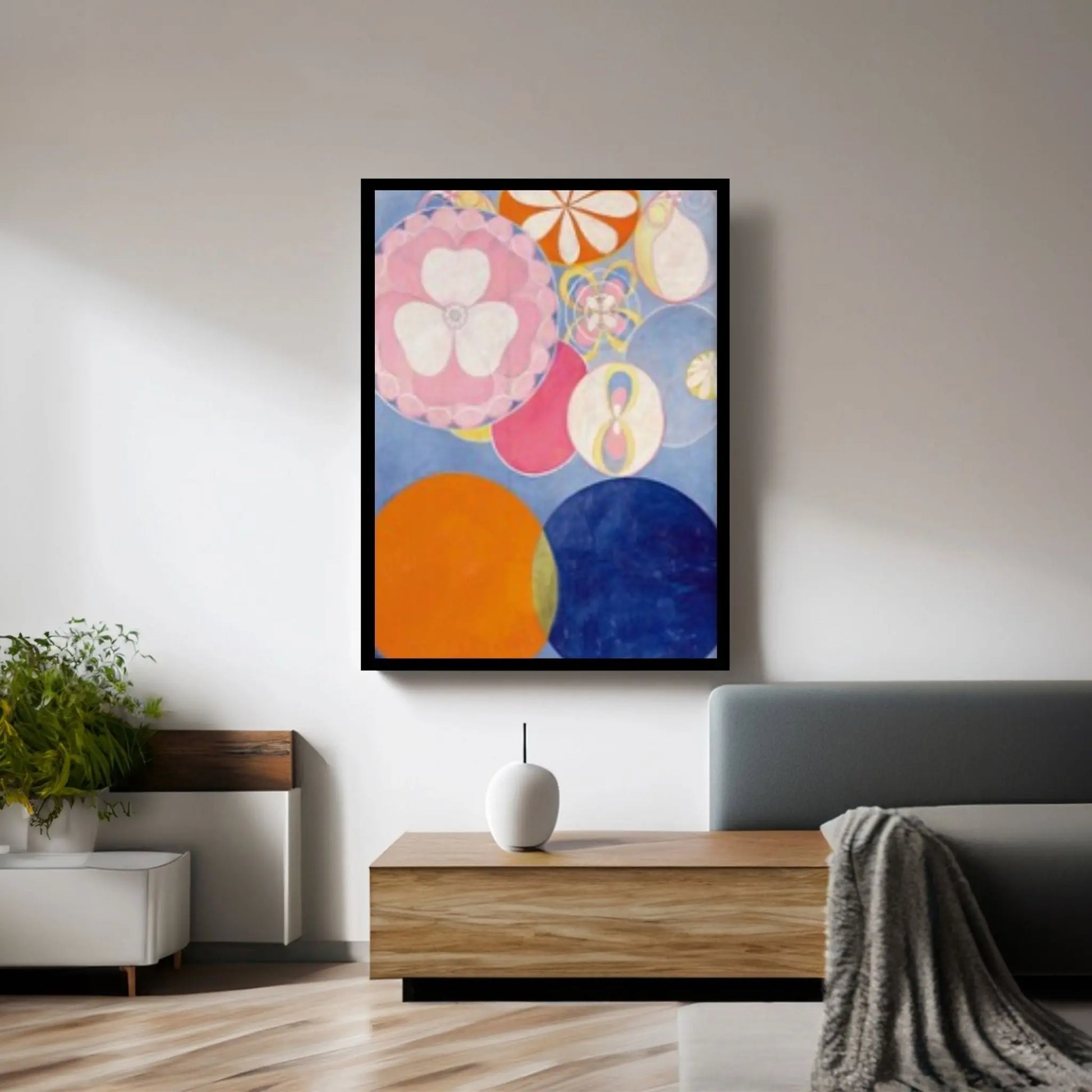 Hilma af Klint Art Canvas Wall Art Print, The Ten Largest, No. 2, Childhood - Y Canvas