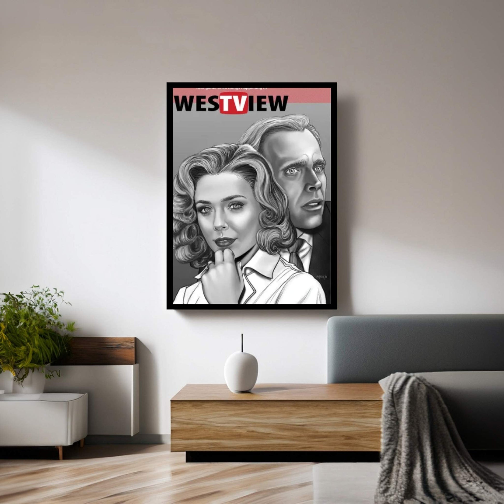 Westview Canvas Wall Art - Y Canvas