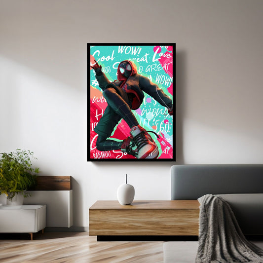 Spiderman Canvas Wall Art - Y Canvas