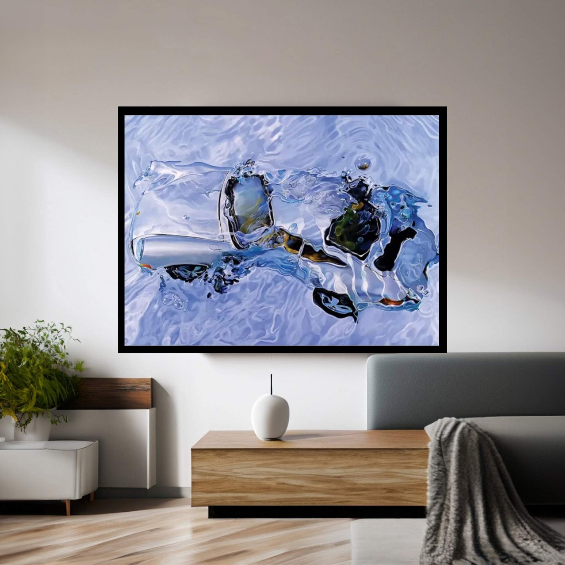 Chlorine V Canvas Wall Art - Y Canvas