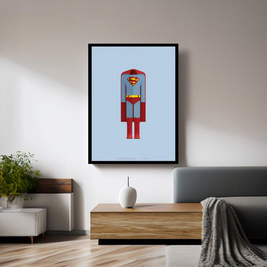 Superman Canvas Wall Art - Y Canvas