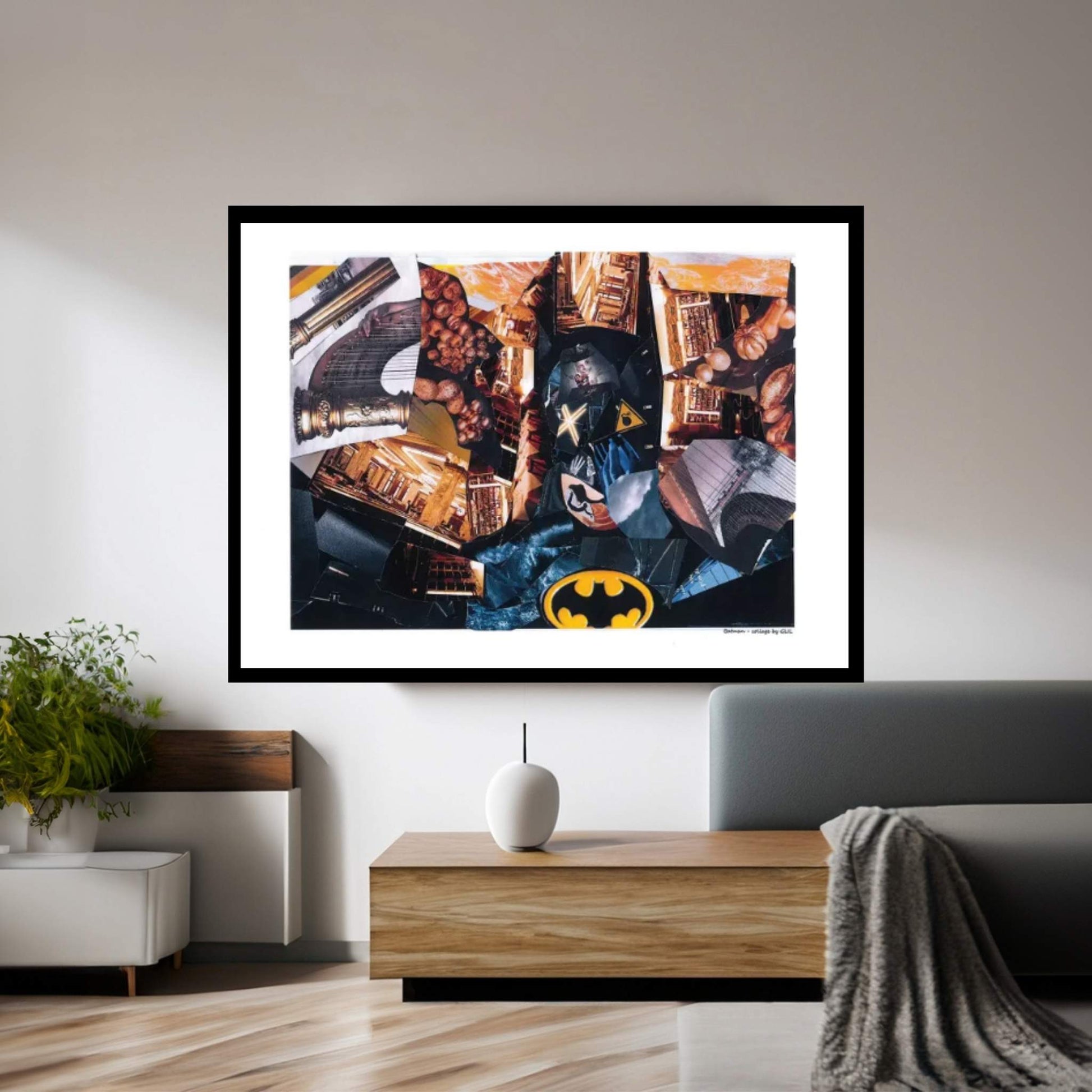 Batman Canvas Wall Art - Y Canvas