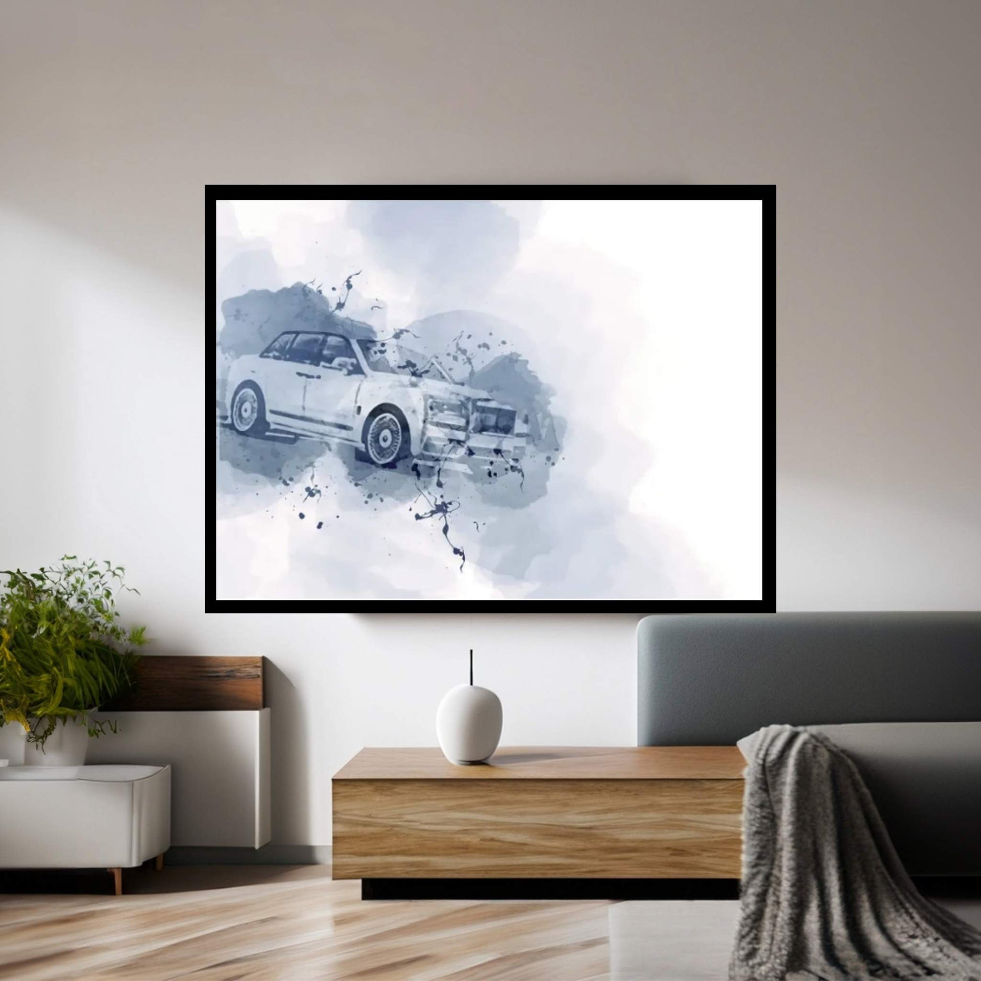 Rolls Royce Cullinan Suvs 2022 Canvas Wall Art - Y Canvas