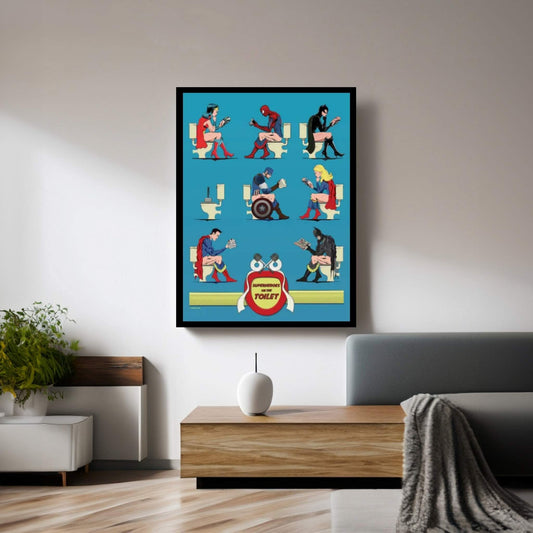 Heroes Canvas Wall Art - Y Canvas