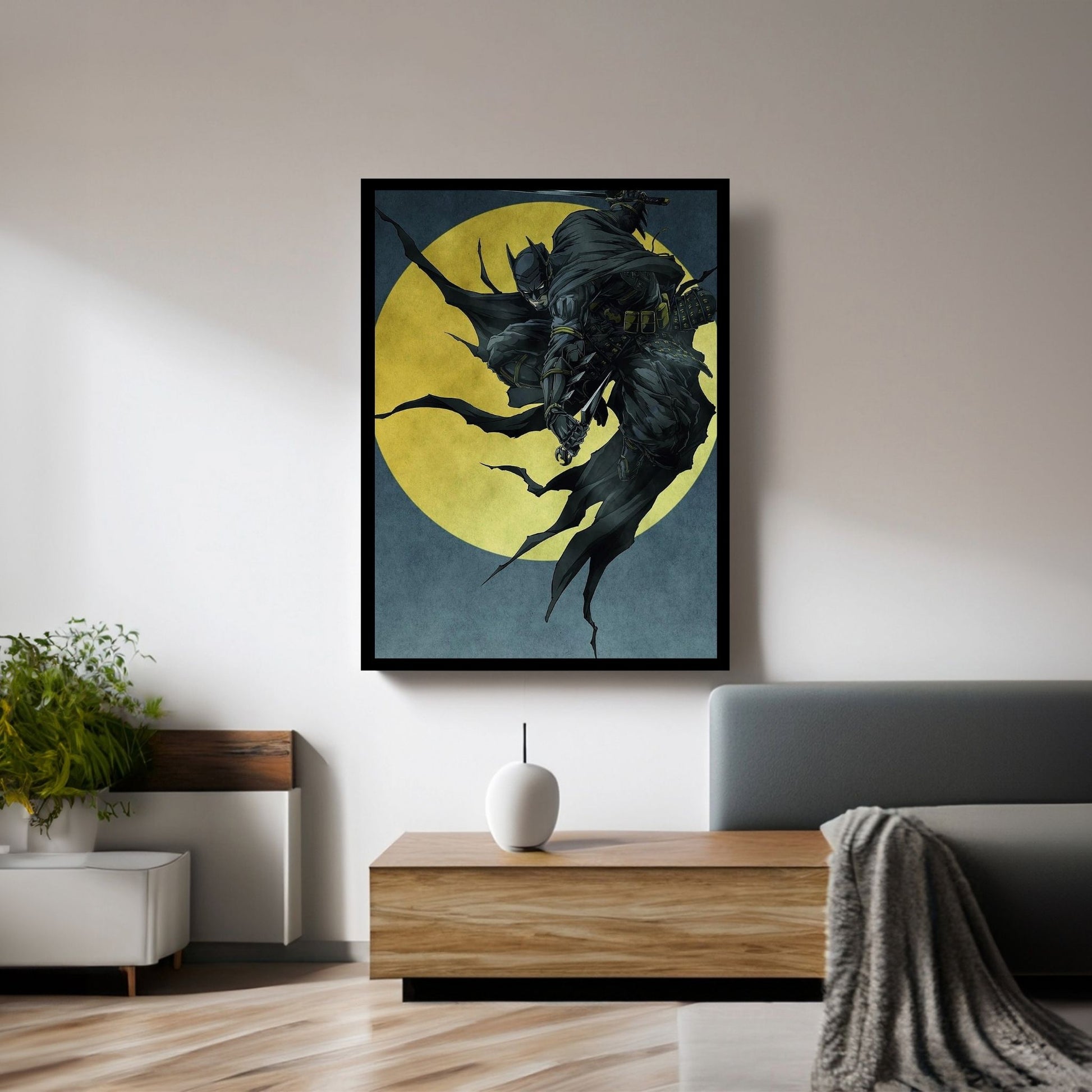 Batman Canvas Wall Art - Y Canvas