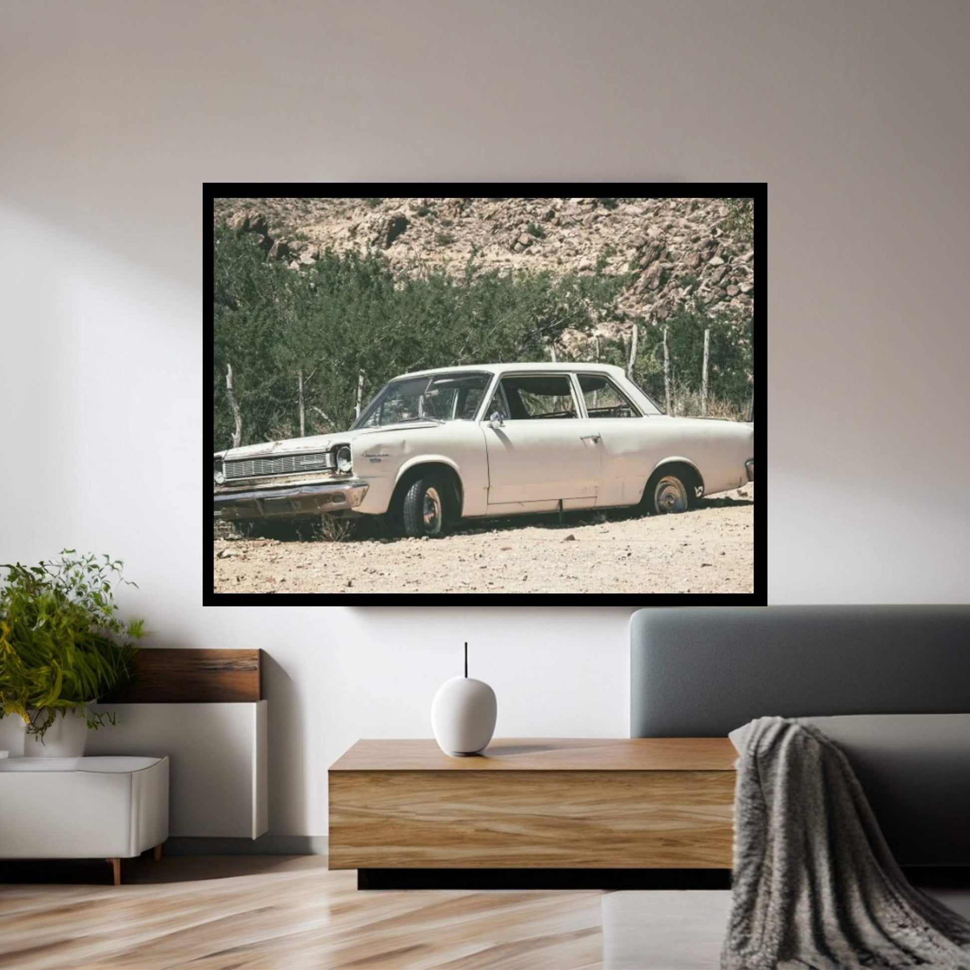 American West - Old Rambler Canvas Wall Art - Y Canvas