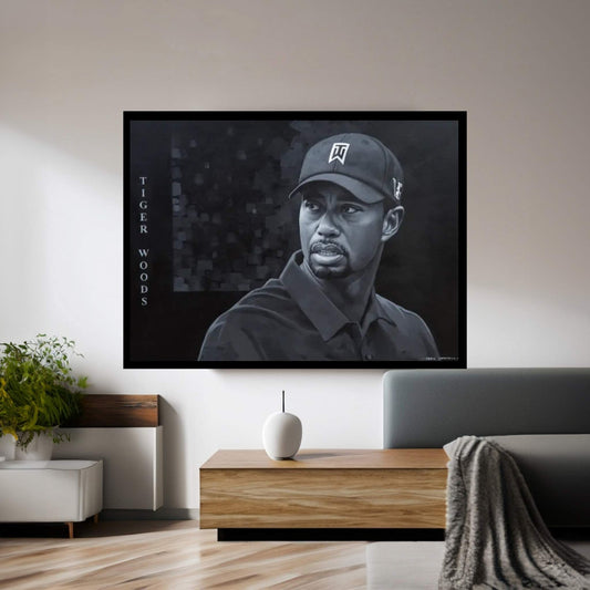 Tiger Woods Canvas Wall Art - Y Canvas