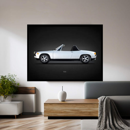 Porsche 914 1970 Canvas Wall Art - Y Canvas