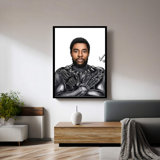 T’Challa Canvas Wall Art - Y Canvas