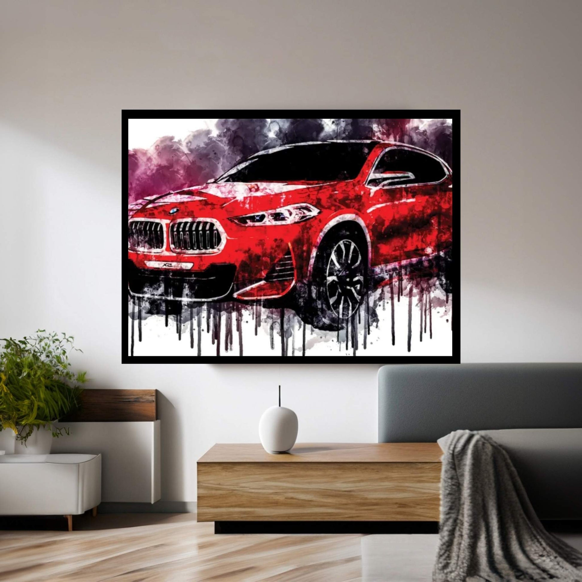 2018 BMW X2 Concept Vehicle CDXXXI Canvas Wall Art - Y Canvas