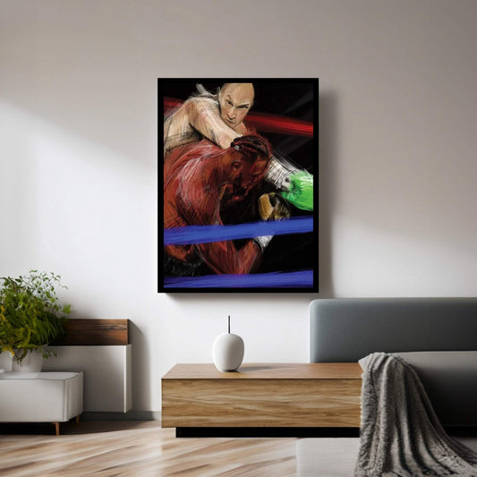 Tyson Fury Canvas Wall Art - Y Canvas