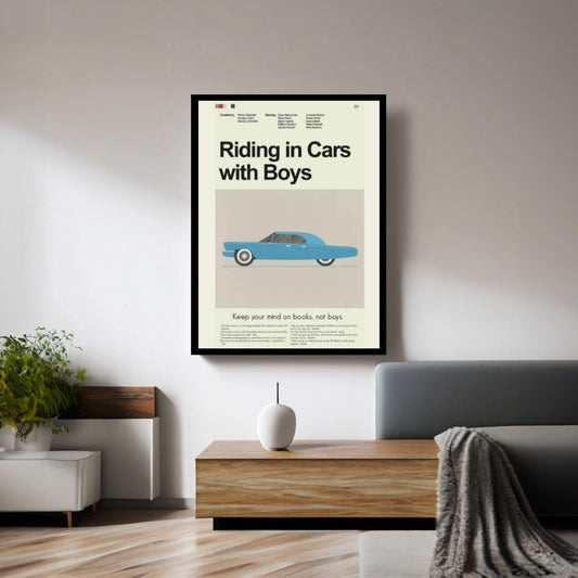 Riding In Cars With Boys Canvas Wall Art - Y Canvas