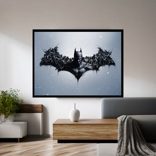 Batman Canvas Wall Art - Y Canvas