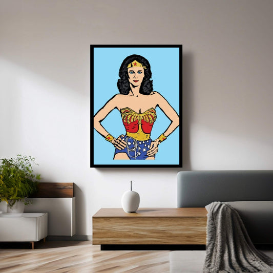 Wonder Woman Canvas Wall Art - Y Canvas