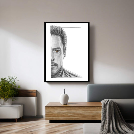 Tony Stark End Game Canvas Wall Art - Y Canvas