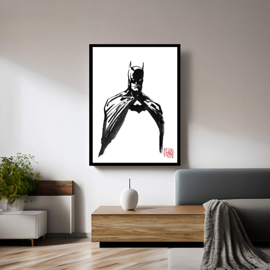 Inner Batman Canvas Wall Art - Y Canvas