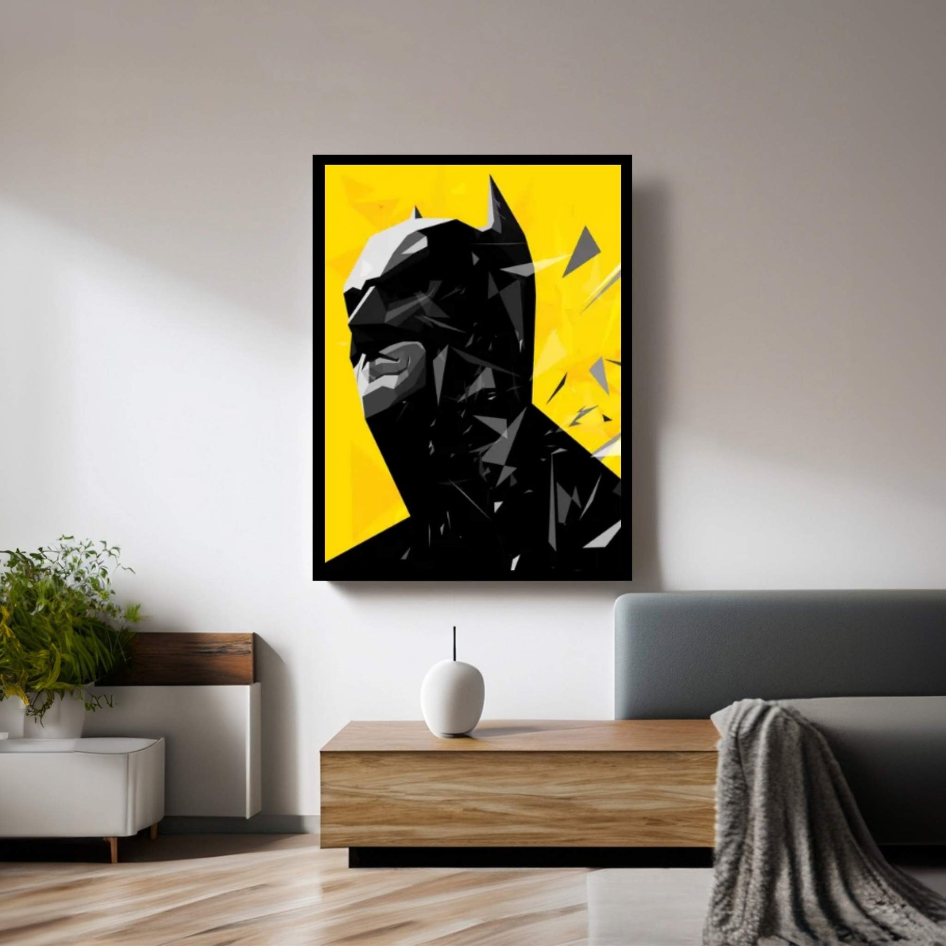 Batman Canvas Wall Art - Y Canvas