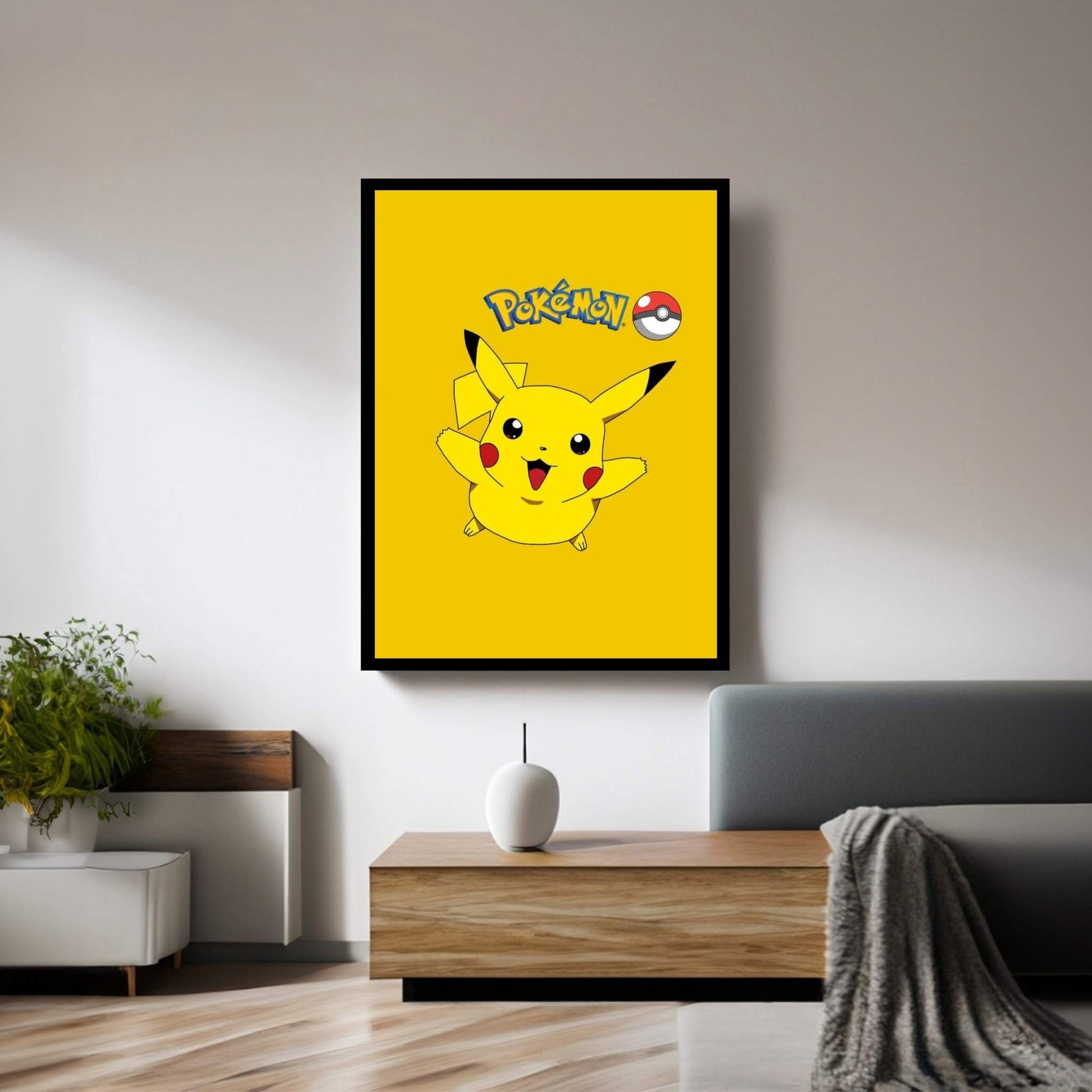 Pokémon - Pikachu Canvas Wall Art - Y Canvas