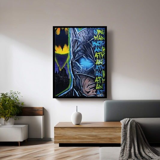 Calling The Bat Canvas Wall Art - Y Canvas