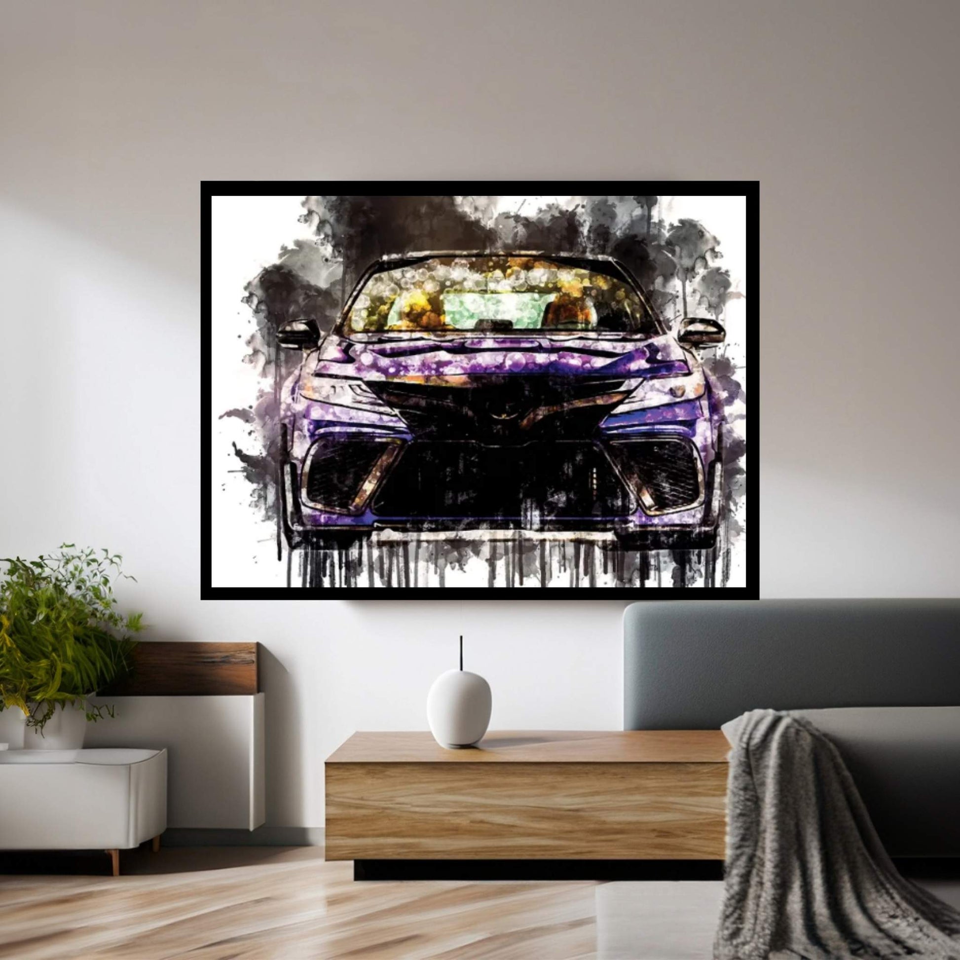 2017 Toyota Camry Rutledge Wood Vehicle CCXCVIII Canvas Wall Art - Y Canvas