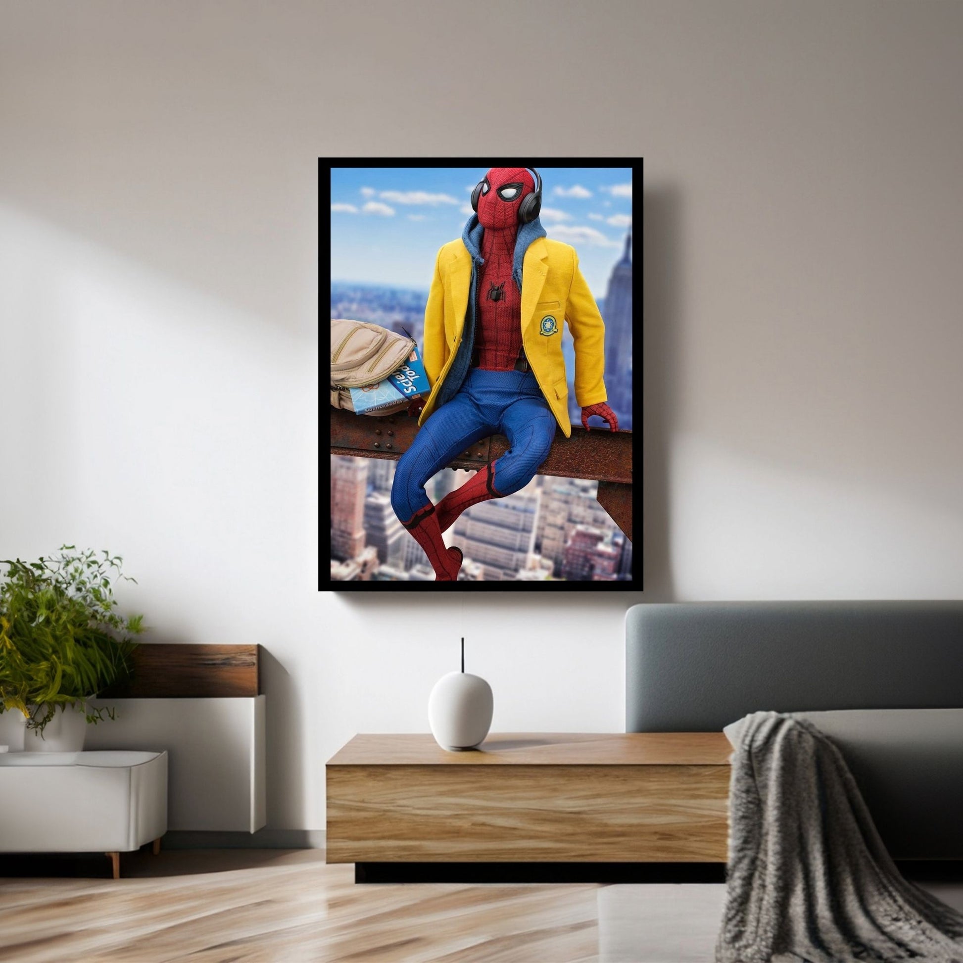 Spiderman Canvas Wall Art - Y Canvas