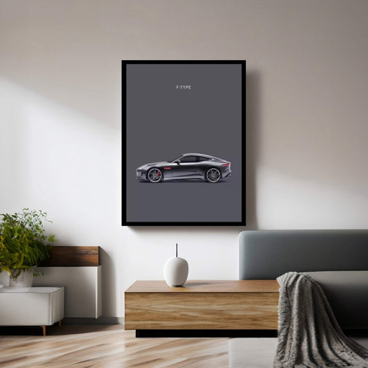 Jaguar F-TYPE Canvas Wall Art - Y Canvas