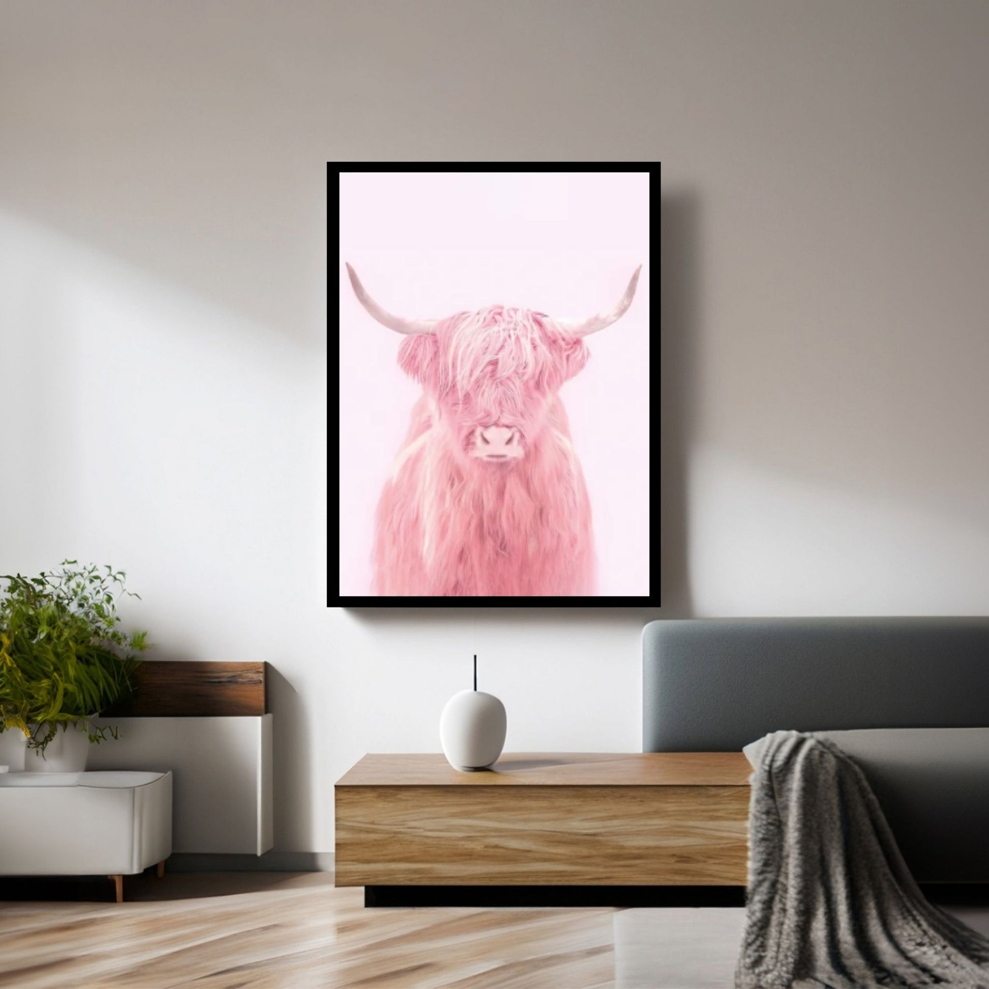 Buffalo Wall Art, Bison Wall Decor, Buffalo Poster, Buffalo Print - Y Canvas