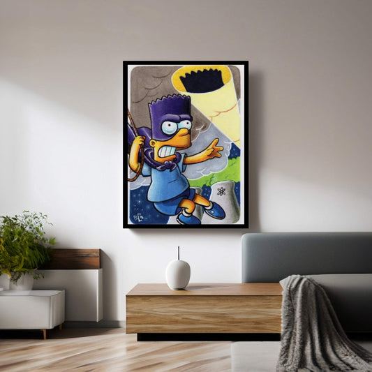 Bartman Canvas Wall Art - Y Canvas