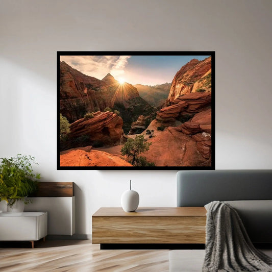 Zion Canvas Wall Art - Y Canvas