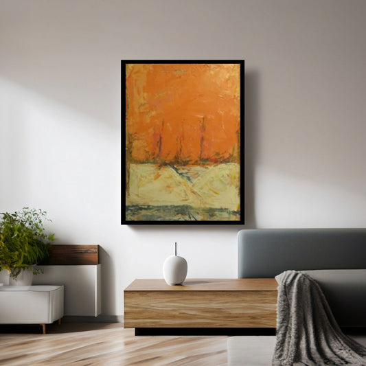 Mark Rothko Frame Canvas/Poster Art Reproduction, Rothko Reproduction, Modern Art Expressionism Painting - Y Canvas