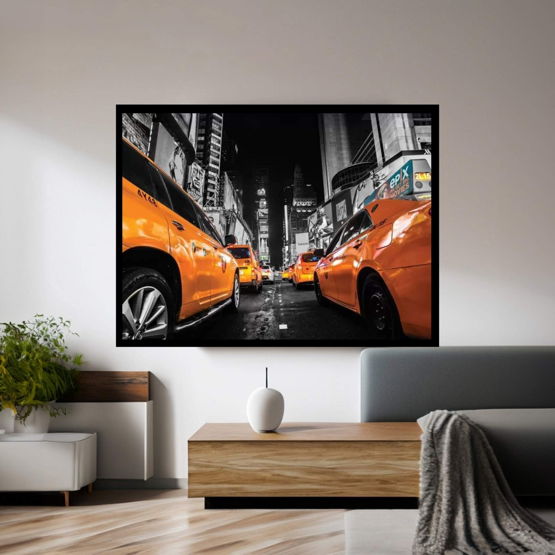 Times Square, NYC Canvas Wall Art - Y Canvas