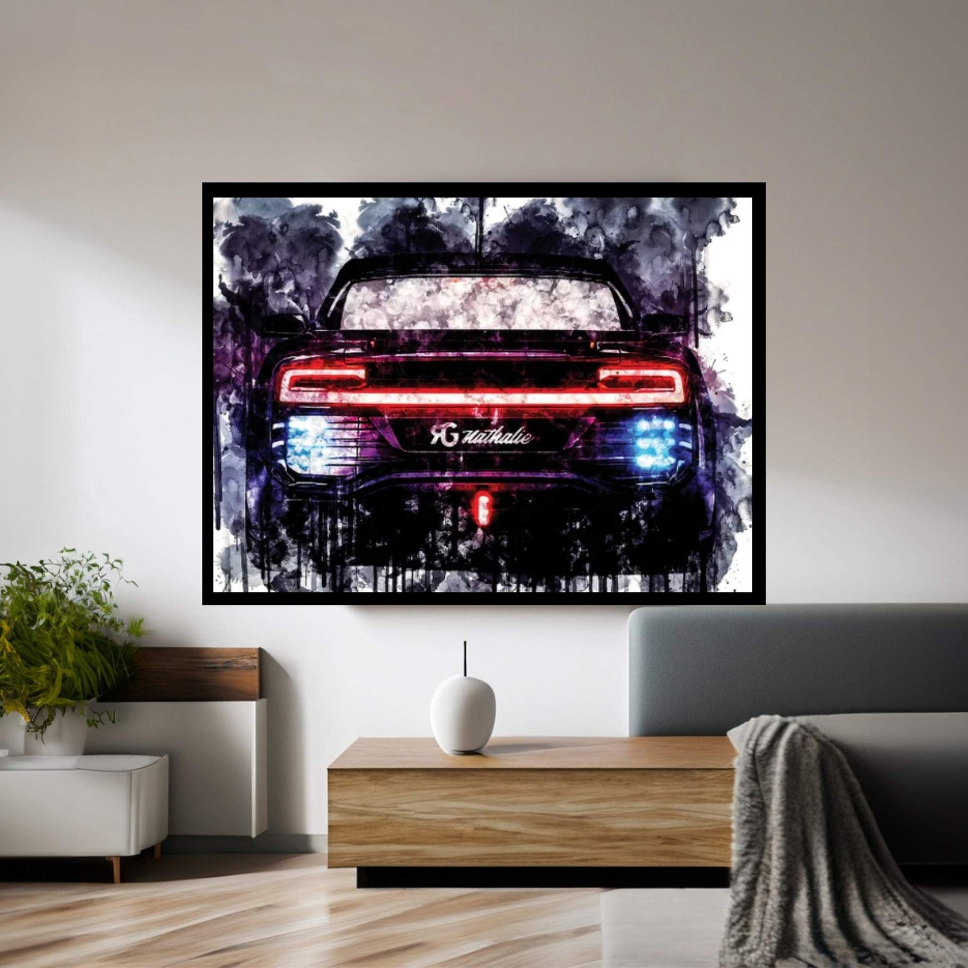 2018 Aiways RG Nathalie Vehicle CCCXXXVI Canvas Wall Art - Y Canvas