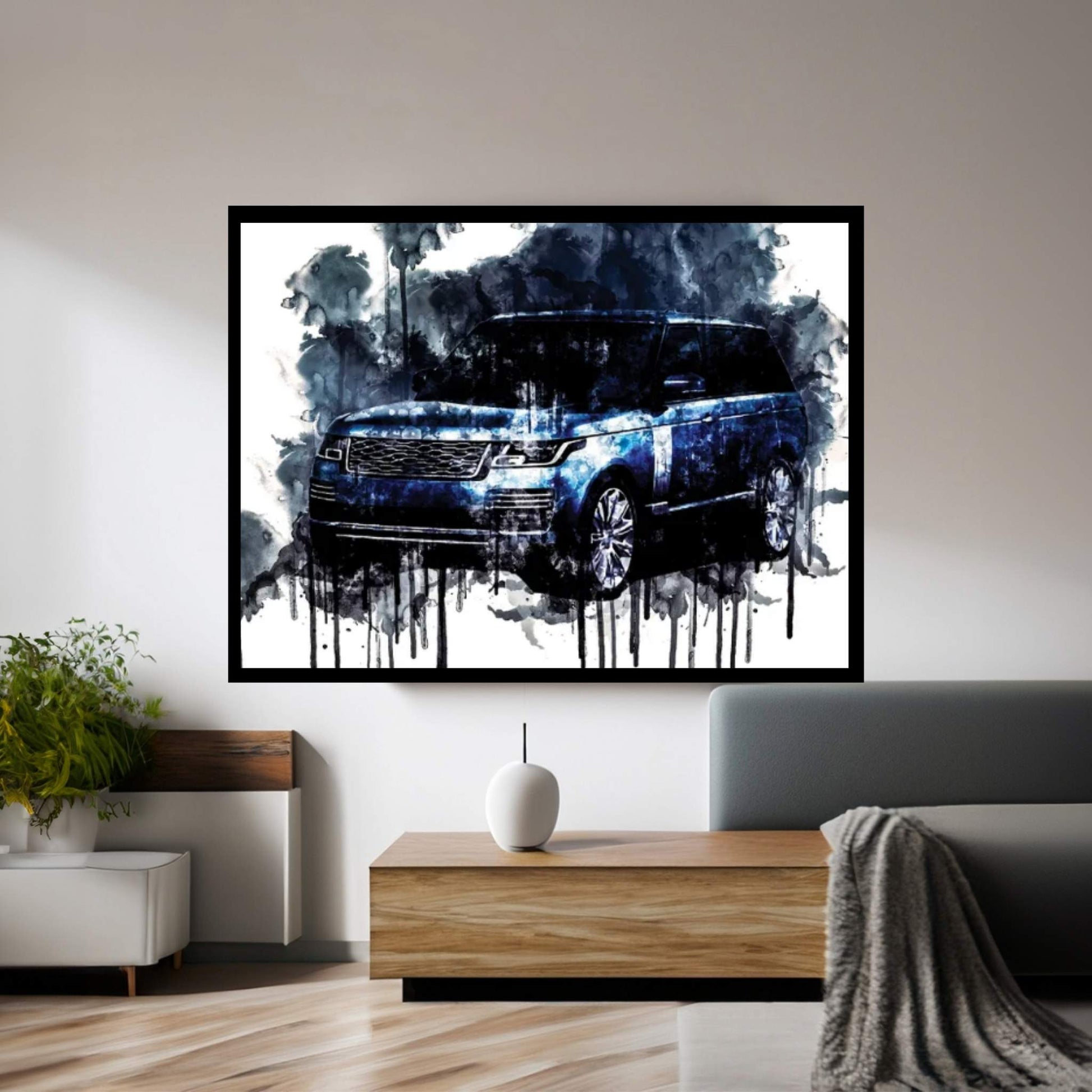 2017 Range Rover Autobiography Vehicle CCLXVIII Canvas Wall Art - Y Canvas