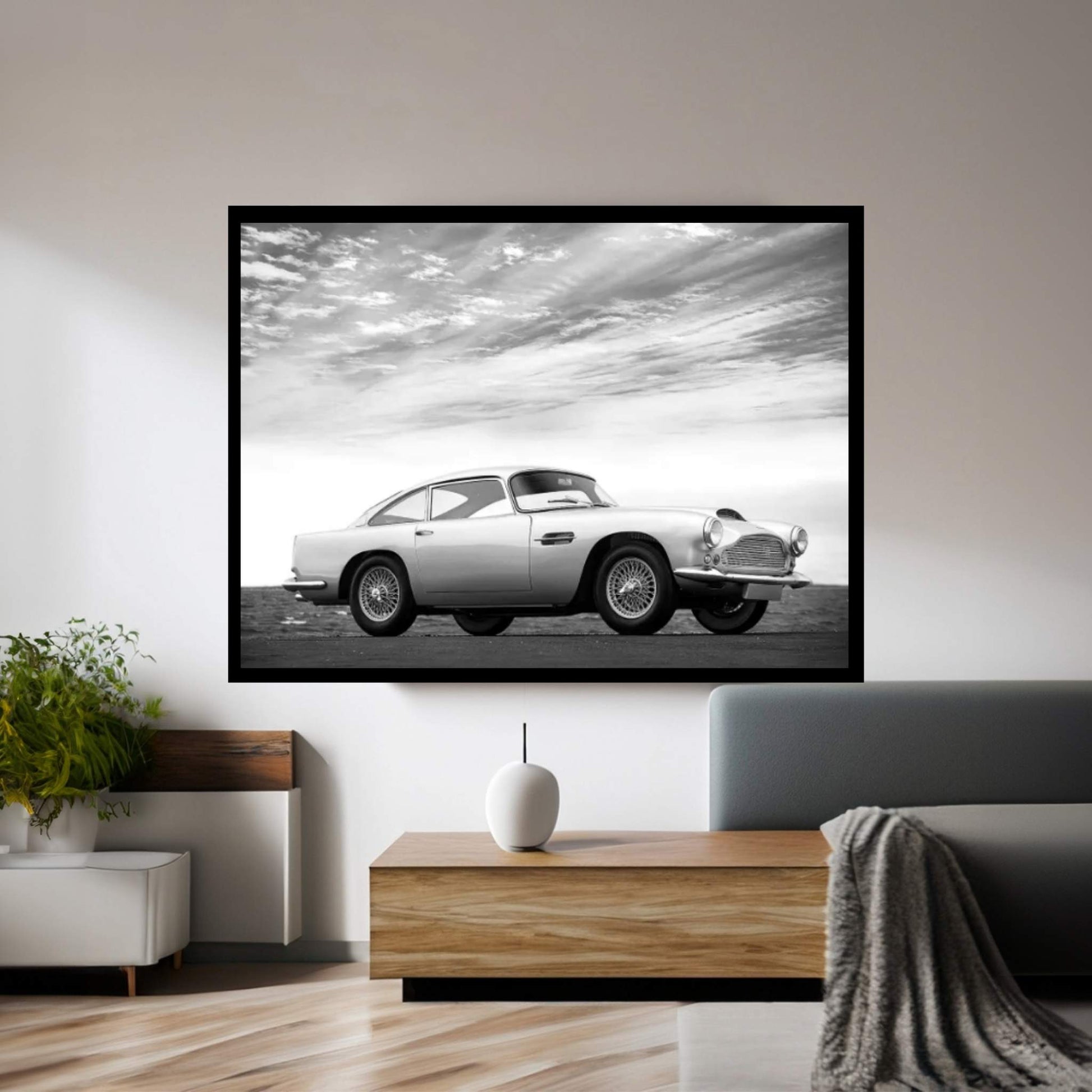 Aston-Martn DB4 1959 Canvas Wall Art - Y Canvas